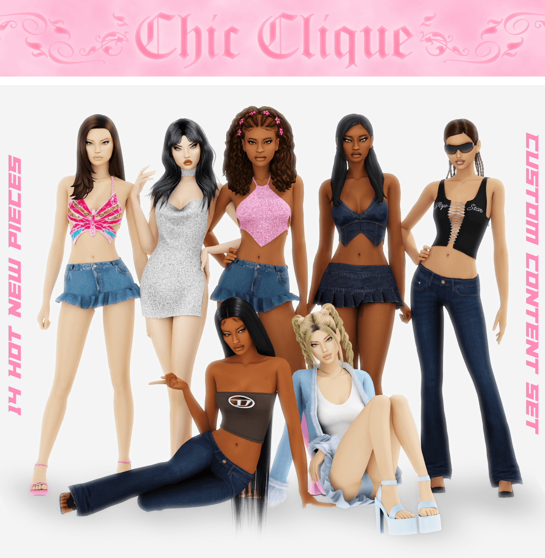 Скриншот мода Коллекция одежды Chic Clique